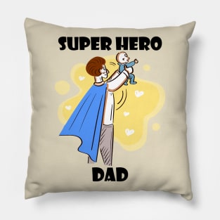 Super Hero Dad Pillow