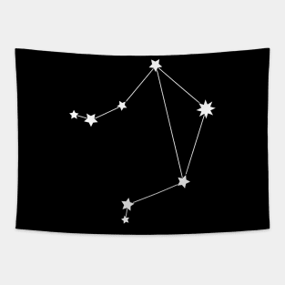 Libra Star Sign Tapestry