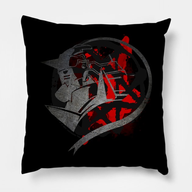 Armor of Steel Pillow by mykillsart01