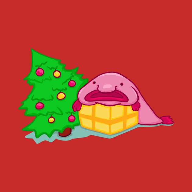 Blobfish christmas gift by manydoodles