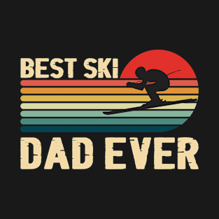 Best Ski Dad Ever Skiing Lover T-Shirt