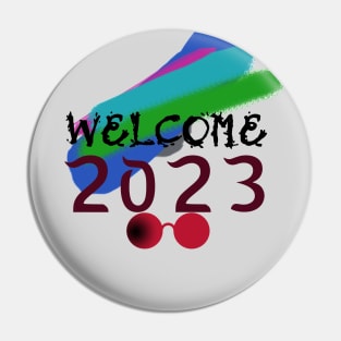 HELLO 2023 (HNY) Pin