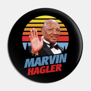 Rip Marvin Hagler 1954-2021 Pin