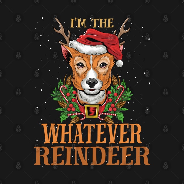 Im The Whatever Reindeer Christmas Funny Pajamas Funny Christmas Gift by intelus