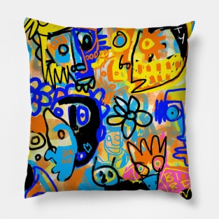 art brut Pillow