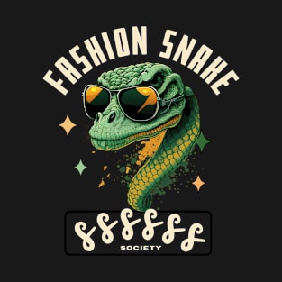 Sleek Serpent Design: Impress Your Friends on Redbubble T-Shirt