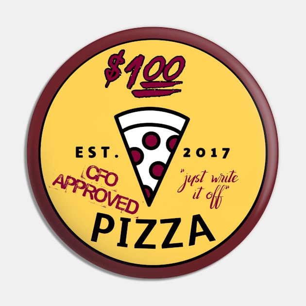 $100 Pizza Pin by stark4n6