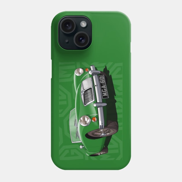 MGA in green Phone Case by candcretro