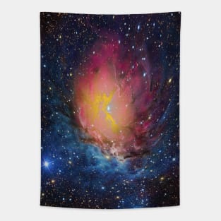 Galactic flower by Blacklinesw9 Tapestry