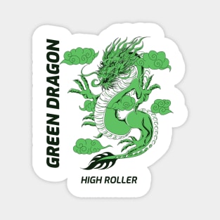 Green Dragon Magnet