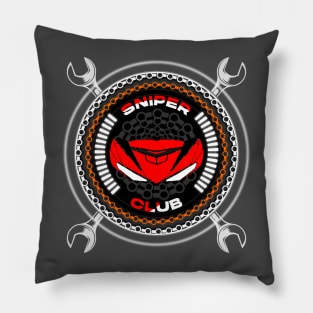 Sniper Club Logo Pillow