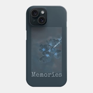 Memories aesthetic beautiful bloom flowers cherry blossom romantic love beauty Phone Case