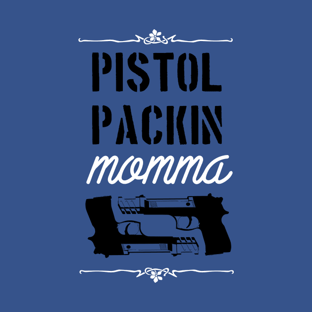 Pistol packin momma (white) by nektarinchen