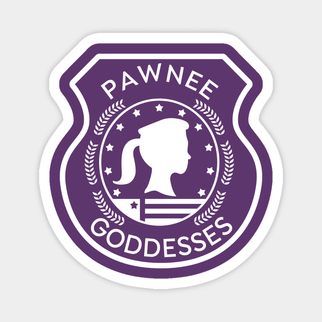Goddesses - Parks and Rec Magnet by coolab