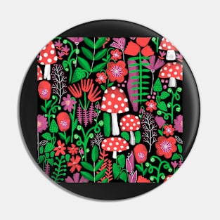 Mystical night garden Pin