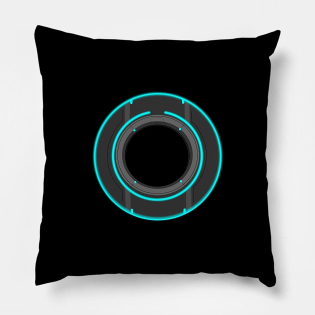 Tron Identity Disk Pillow by goldhunter1