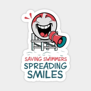 Saving swimmers spreading smiles Magnet