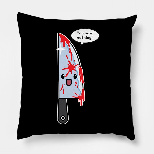 Cute Killer Pillow by rudypagnel