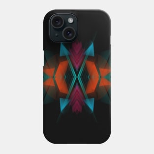 Cross Fractal Design Phone Case