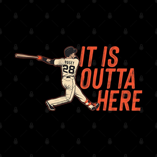 Buster Posey Outta Here by KraemerShop