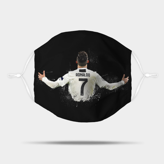 Cristiano Ronaldo Juventus Abstract Paintings Cristiano Ronaldo Mask Teepublic