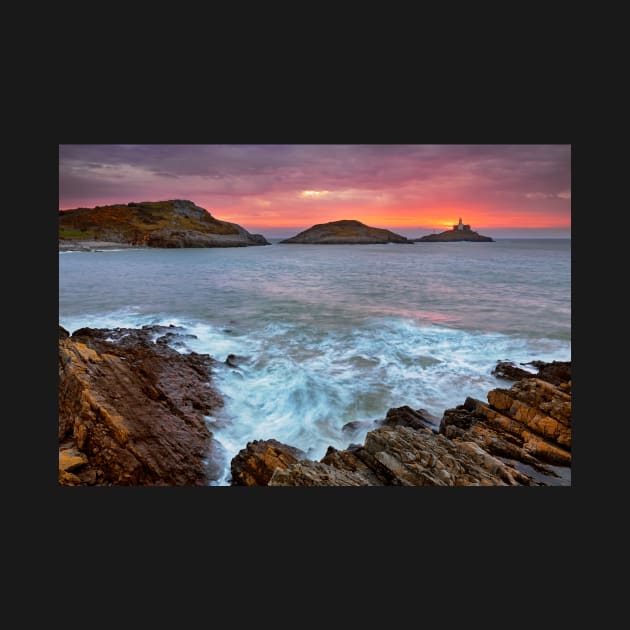 Mumbles Lighthouse, Bracelet Bay, Gower by dasantillo