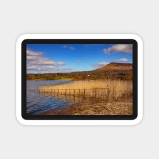 Llangorse Lake and Mynydd Troed, Brecon Beacons National Park, Wales Magnet