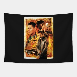 Supernatural Family Tee Tapestry