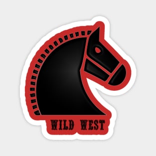 Western Era - Wild West Horse Head Magnet