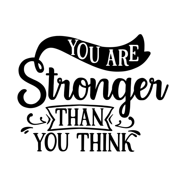 You are stronger than you think by BAB