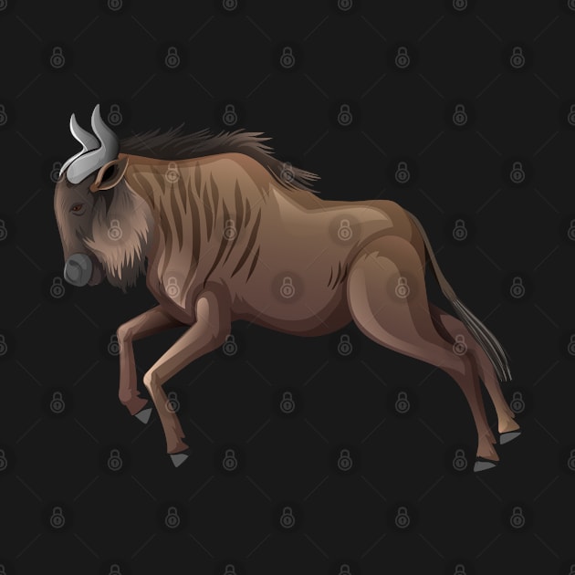 Wildebeest 10 by ravenwaldo168375