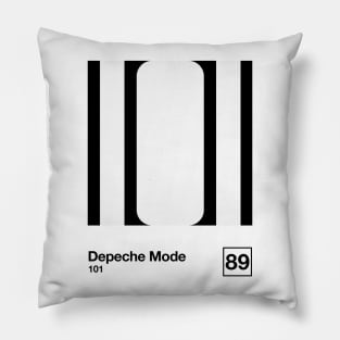 101 / Minimal Style Graphic Artwork Design Pillow