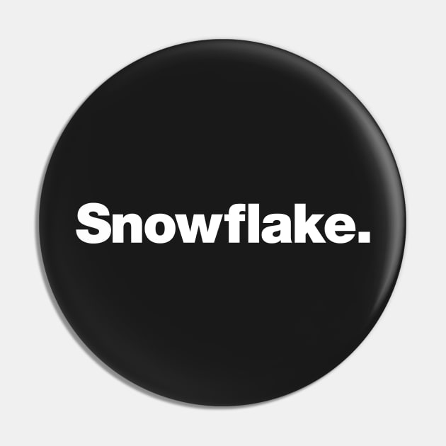 Snowflake Pin by Chestify