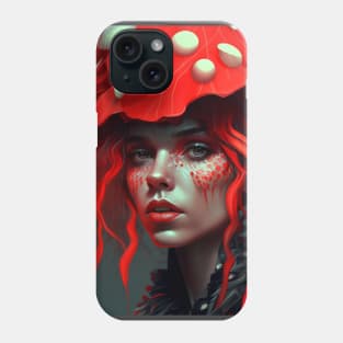 Mushroom girl 18 Phone Case