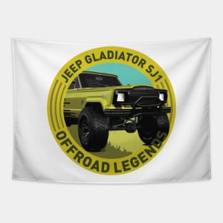 4x4 Offroad Legends: Gladiator Series 1 Tapestry