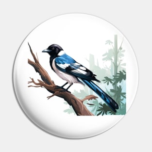 Magpie Pin