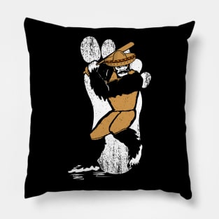 Bigfoot Baseball Cinco De Mayo Pillow