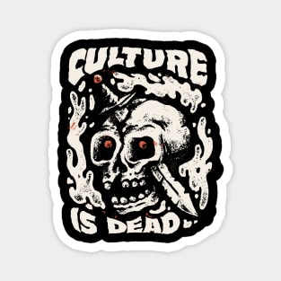 Rebel Culture Skull Magnet