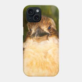 Painted laughing kookaburra Phone Case