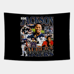 Bo Jackson College Vintage Bootleg Tapestry