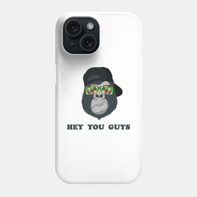 Hey you guys, funny youth design Phone Case by Stell_a