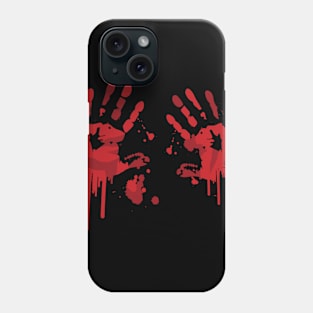 Bloody Handprints Phone Case