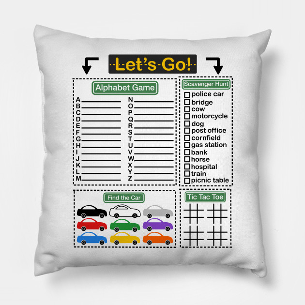 road trip pillow