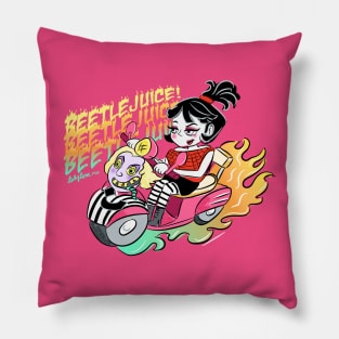 spooky Vespa Pillow