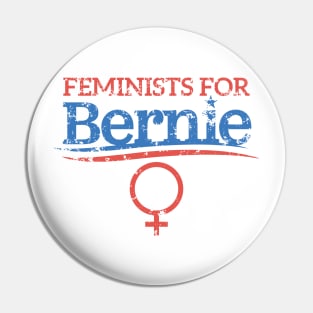 Feminists For Bernie Pin