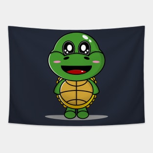 cute turtle Tapestry