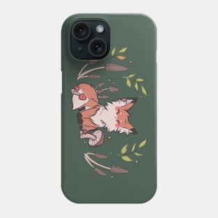 Autumn Mushroom Fox Phone Case