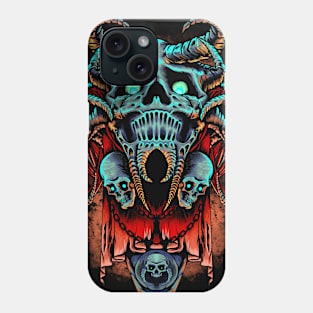 SKULL HORNS Phone Case