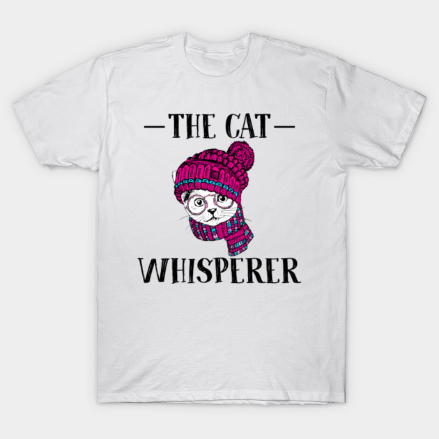 The Cat Whisperer Tee Cat Funny Tshirt I Love Cats Cat