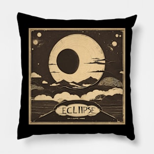 hello my lovely darkness eclipse japanese style Pillow